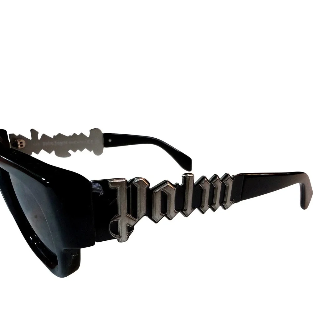 Palm Angels Posey Sunglasses‎ Streetwear Black Grey Designer Fashion NWT
